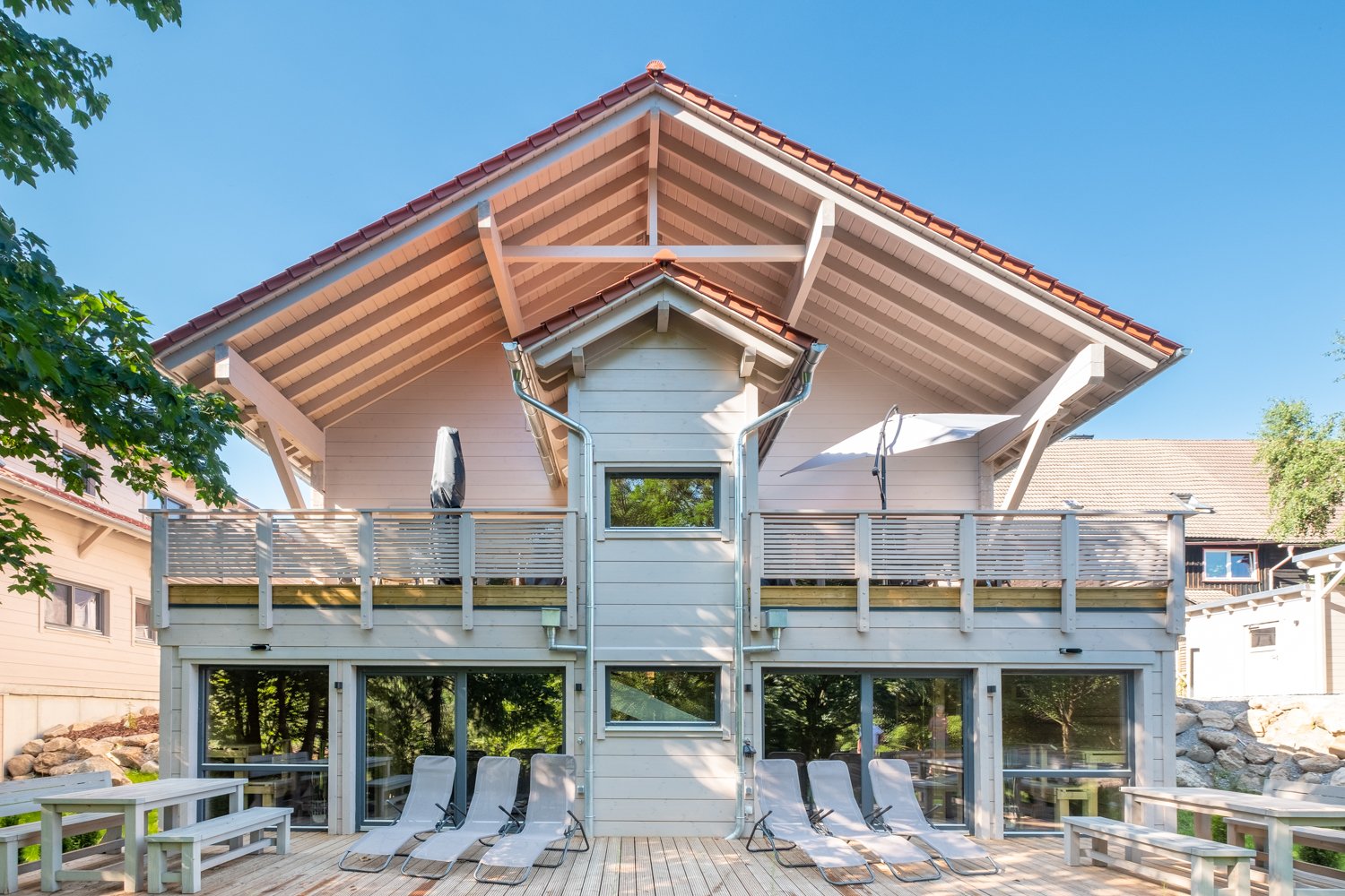 Wellness Außen von Süden