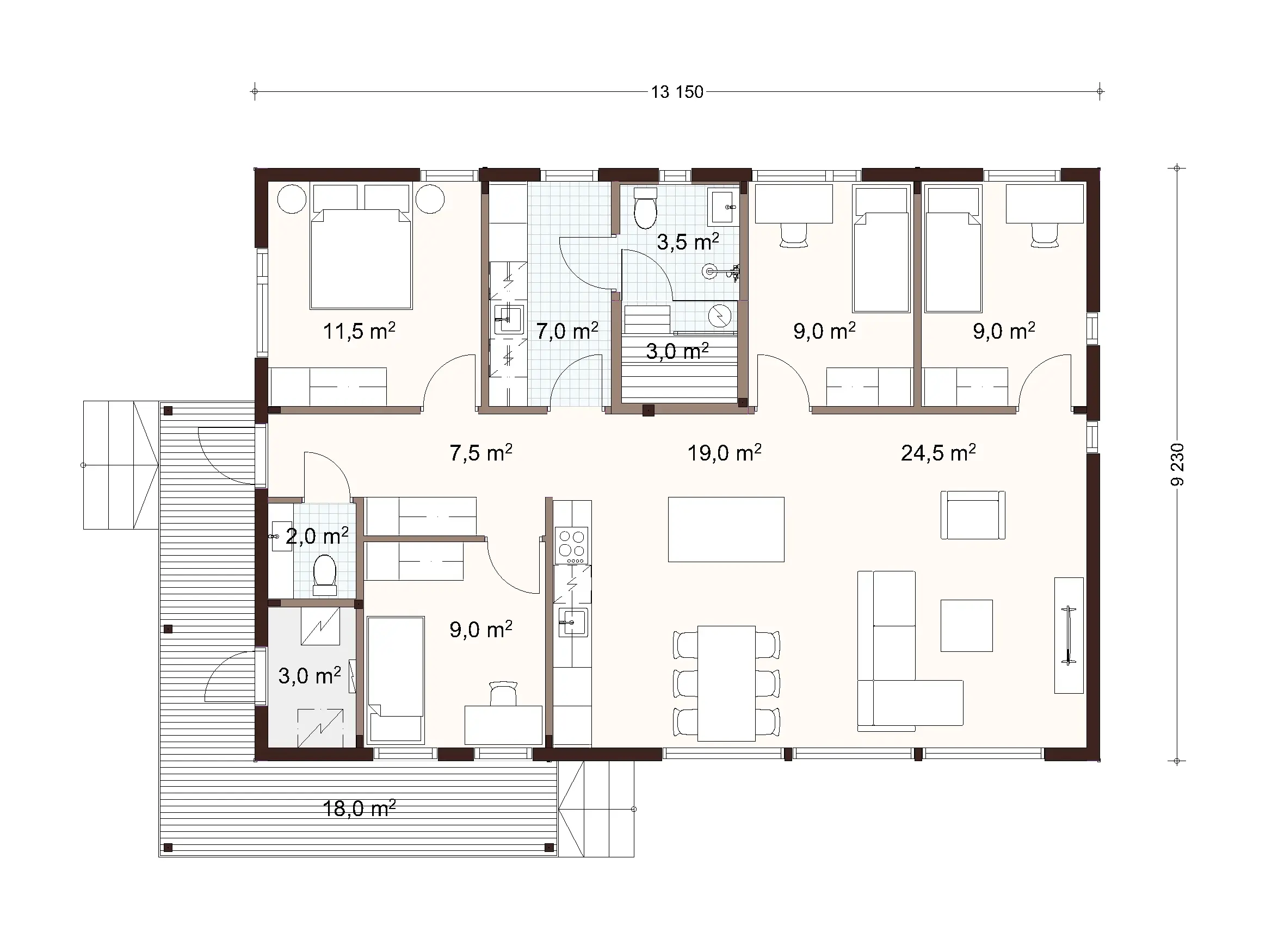 Aamu 122 1A floor plan