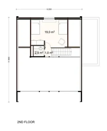 Aarnio 313 1A floor plan