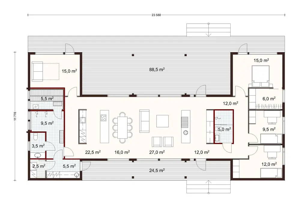 Apollo 200 1A floor plan