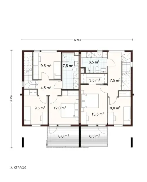 Doble 213 1A floor plan