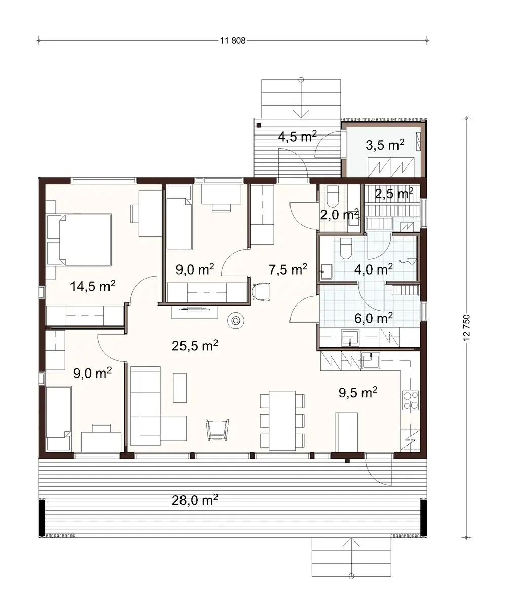 Fanni 106 1A floor plan