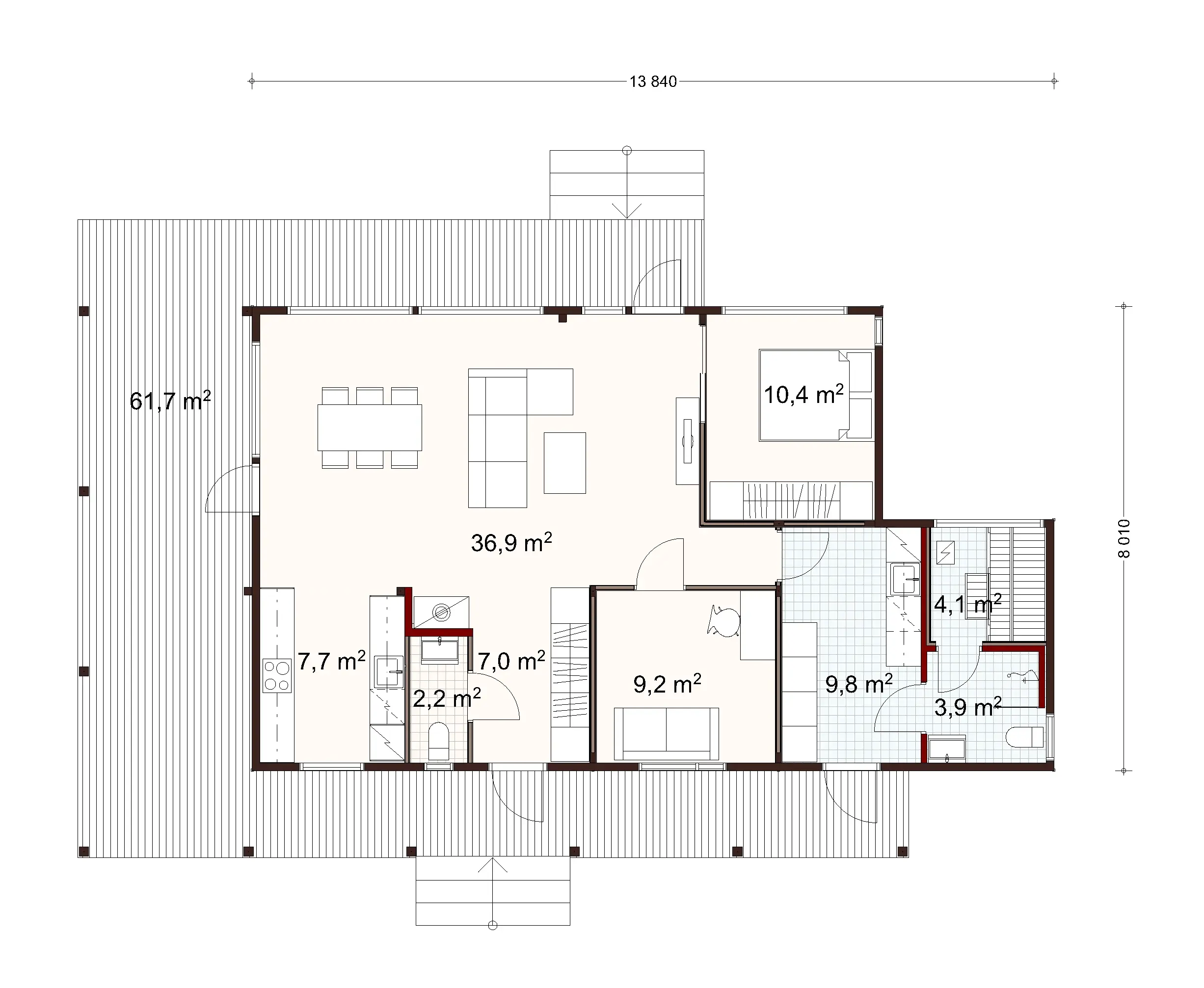 Halti 100 2A floor plan