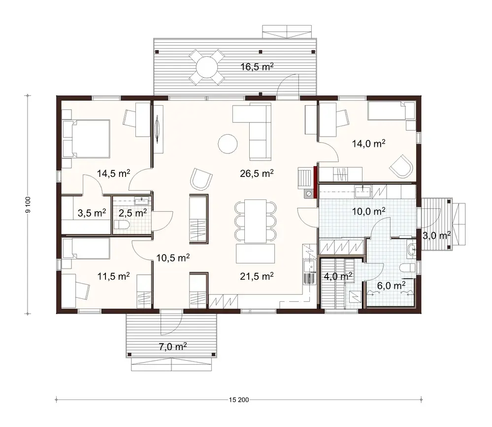 Harju 139 1A floor plan