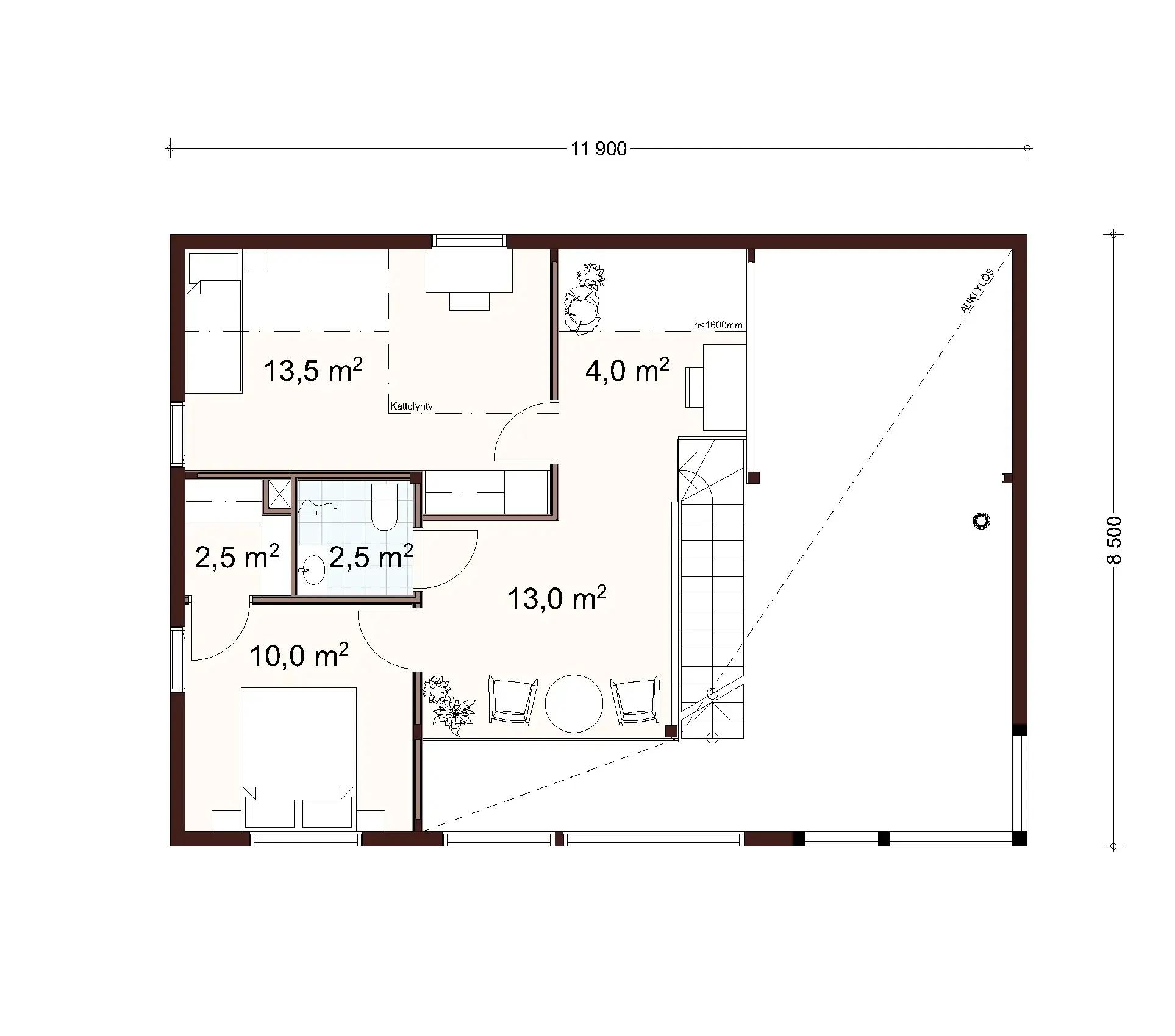 Havu 152 1A floor plan