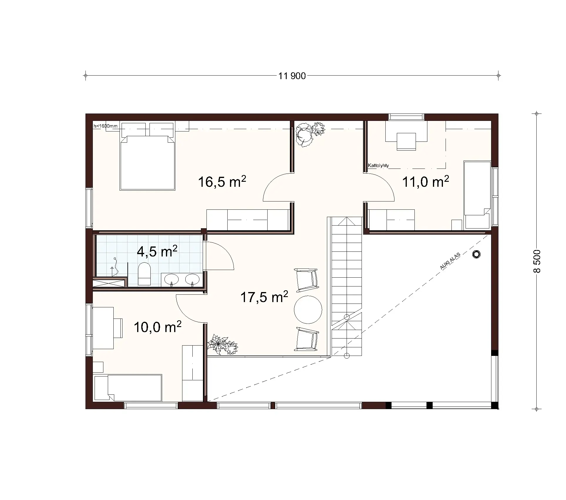 Havu 168 1A floor plan