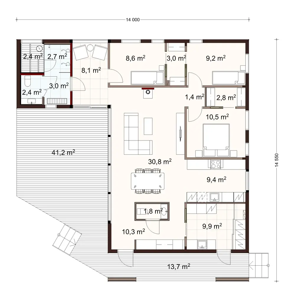 Huomen 132 1A floor plan