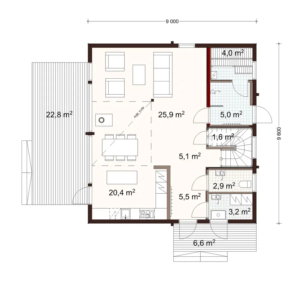 Ink 160 1A floor plan