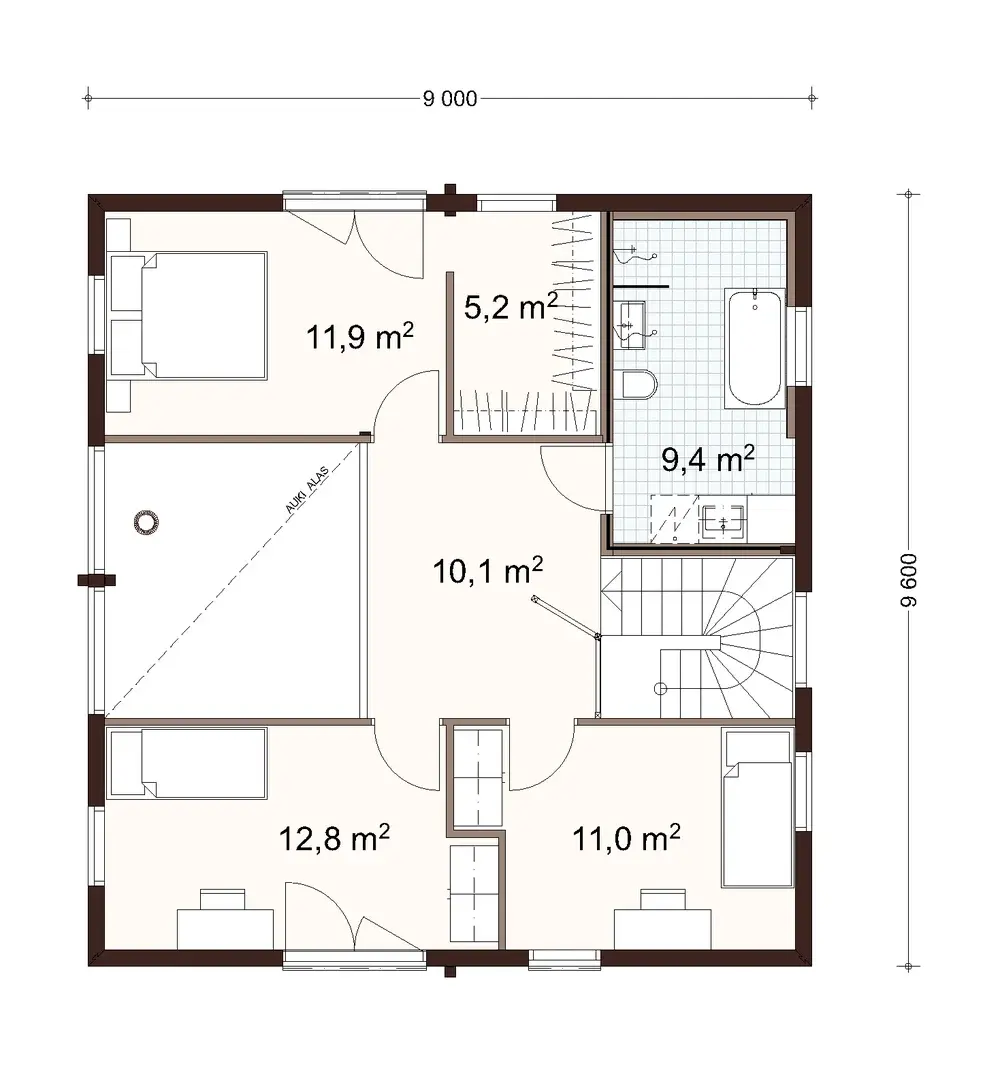 Ink 160 1A floor plan