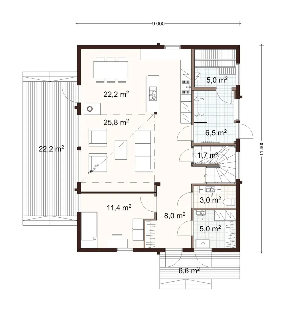 Ink 185 1A floor plan