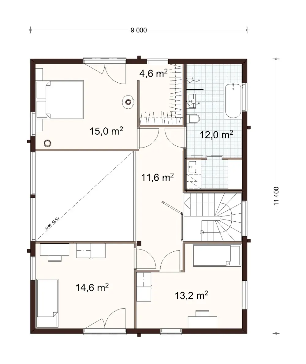Ink 185 1A floor plan