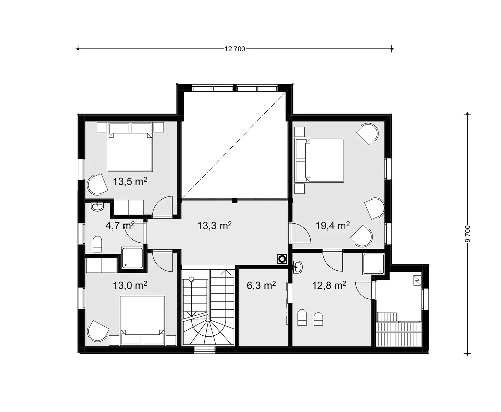 Ivalo 240 1A floor plan