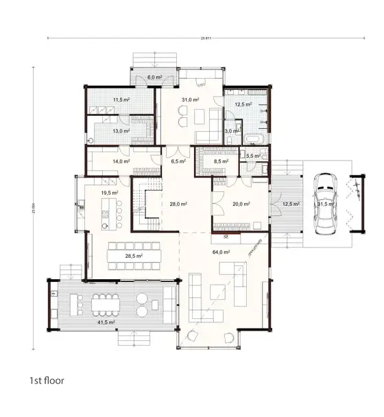 Kara 504 1A floor plan