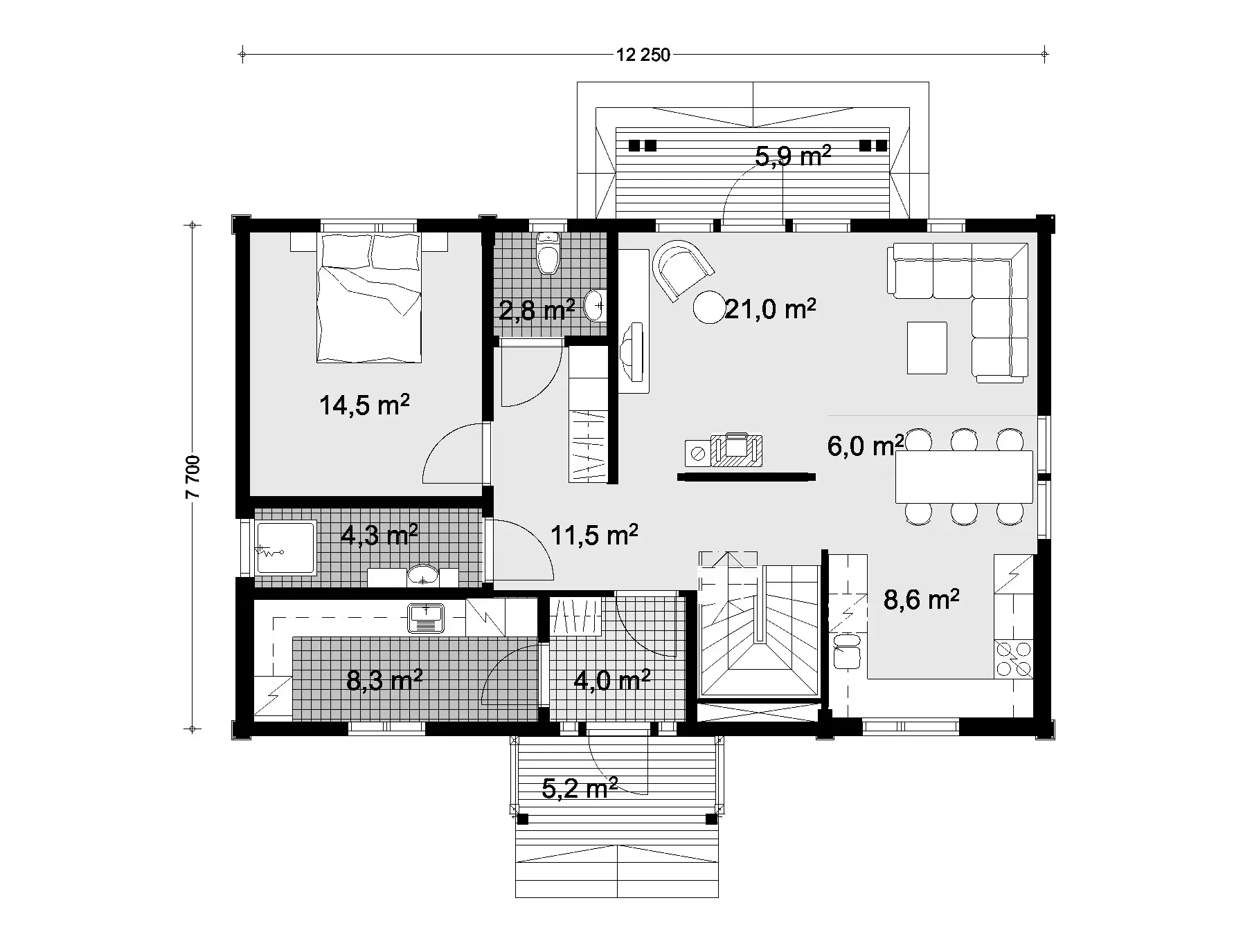 Kevät 165 1A floor plan