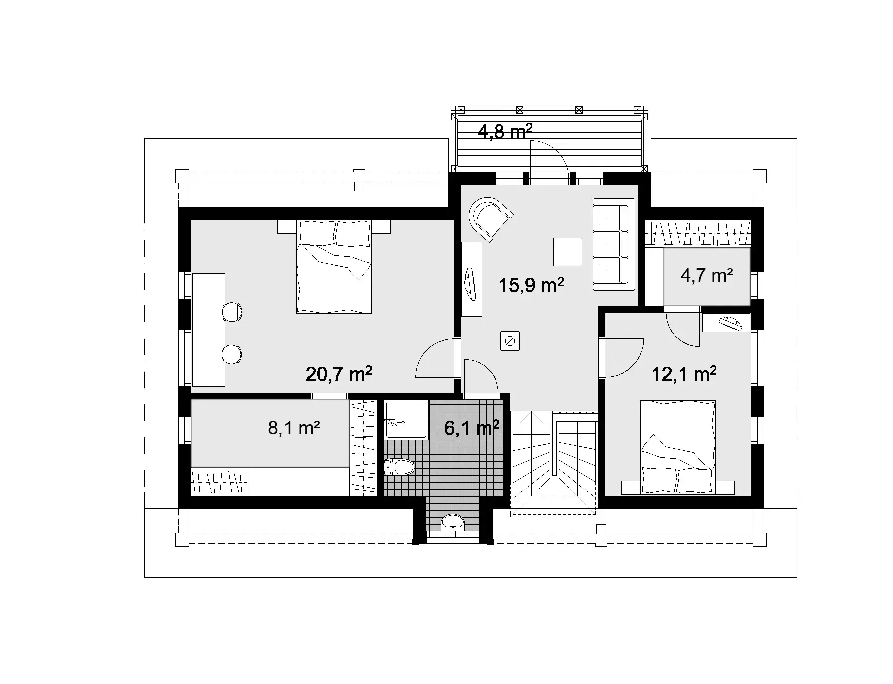 Kevät 165 1A floor plan