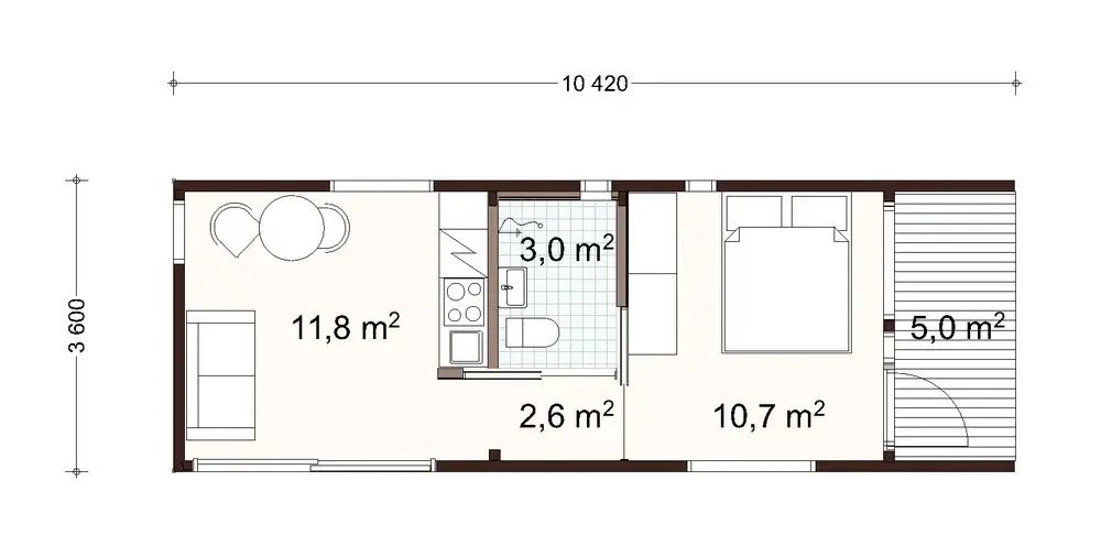 Kontti 32 2A floor plan