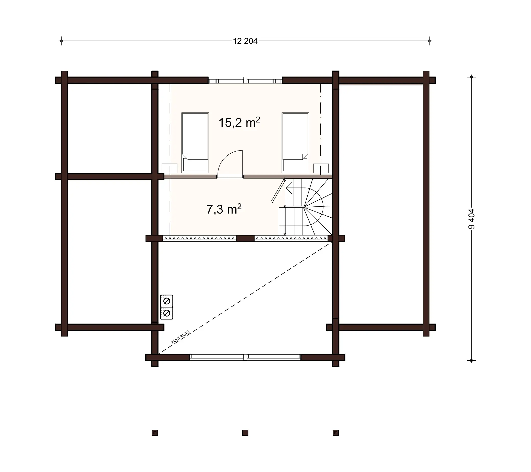 Korpikumpu 135 1A floor plan