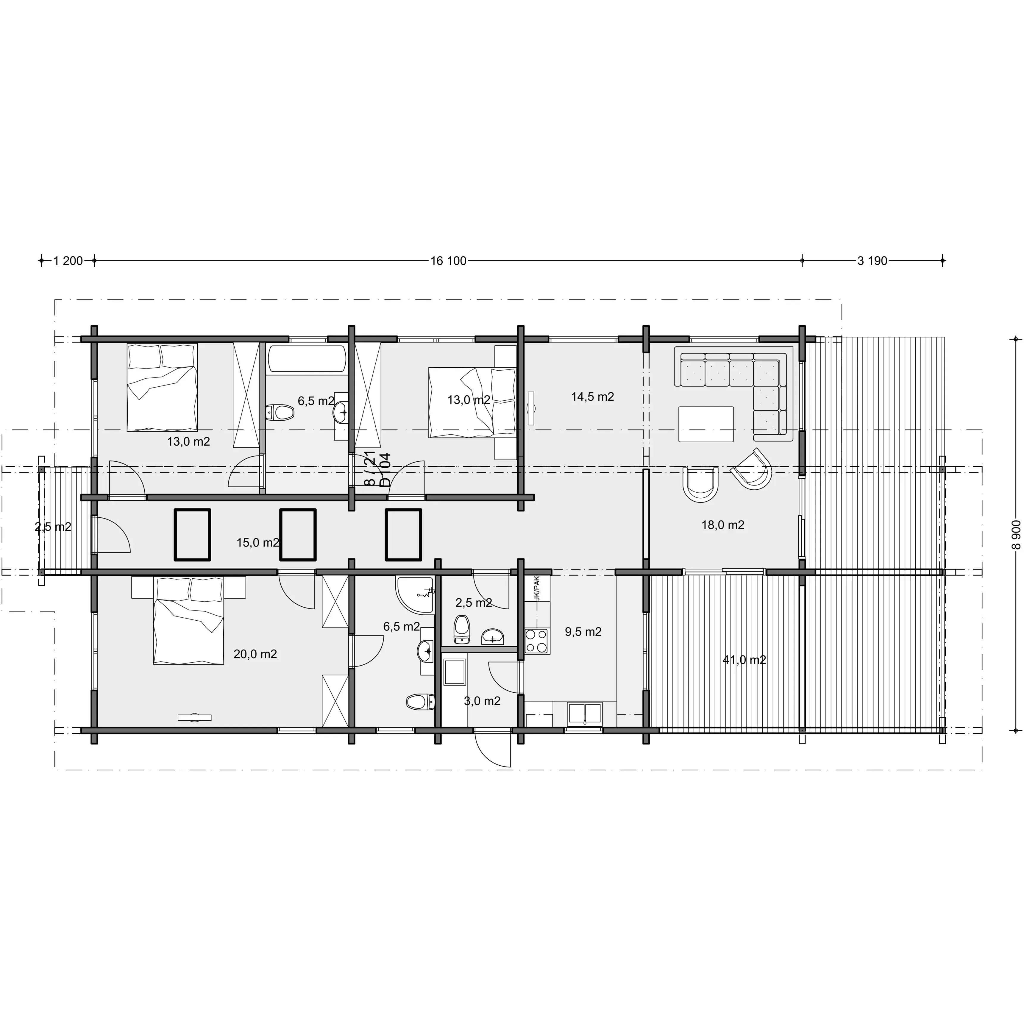 Koto 134 3A floor plan