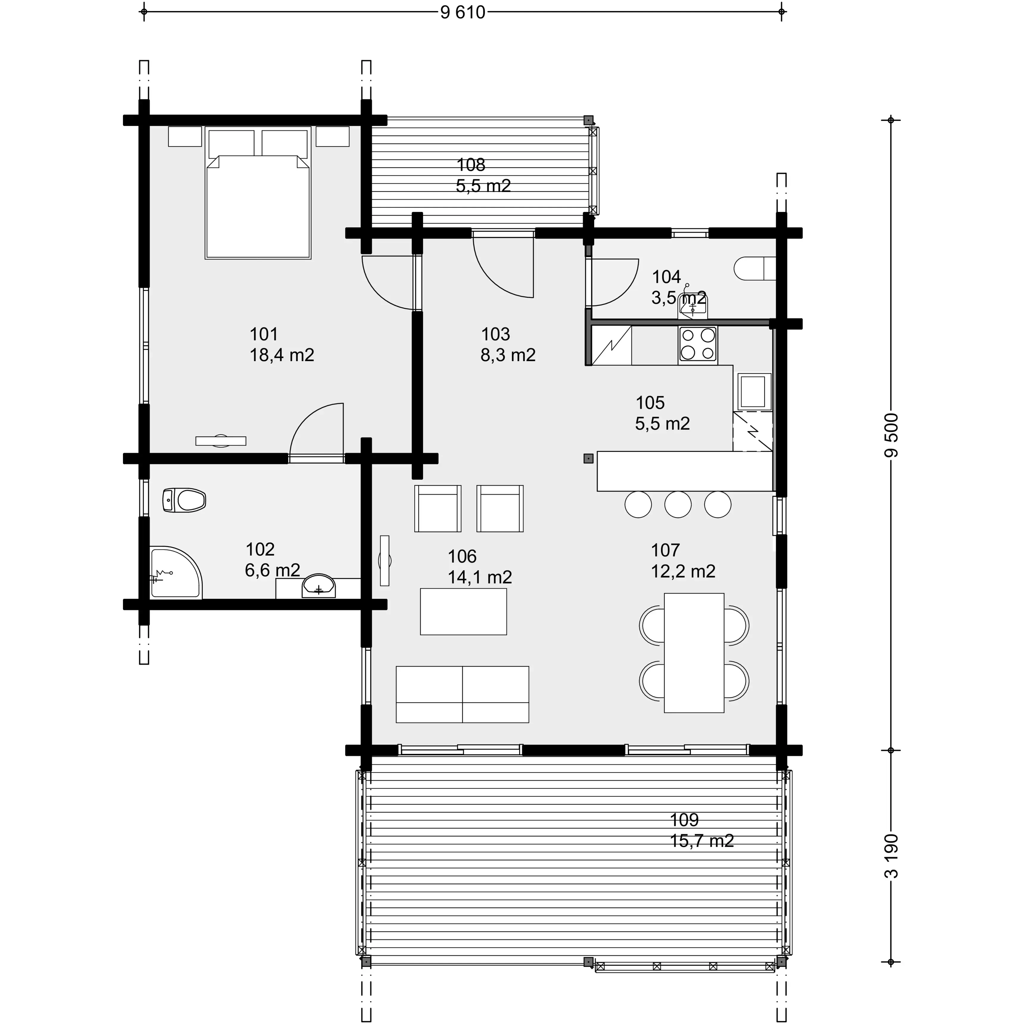 Koto 77 1A floor plan