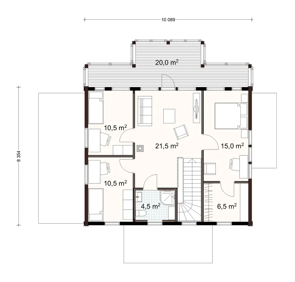 Kunnas 185 1A floor plan