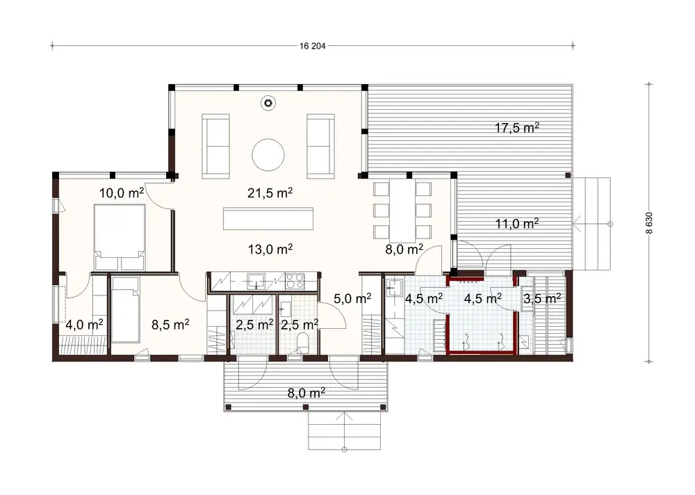 Lastu 102 1A floor plan