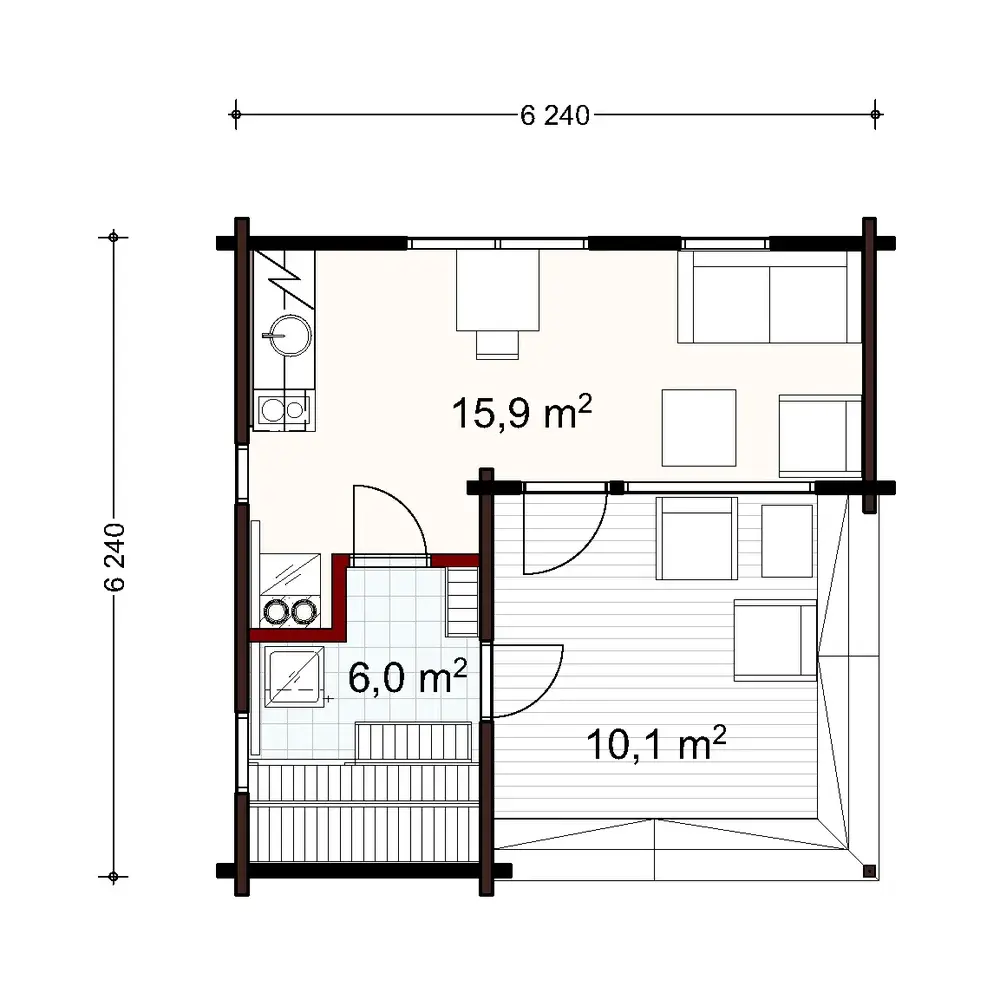 Leija 25 3A floor plan