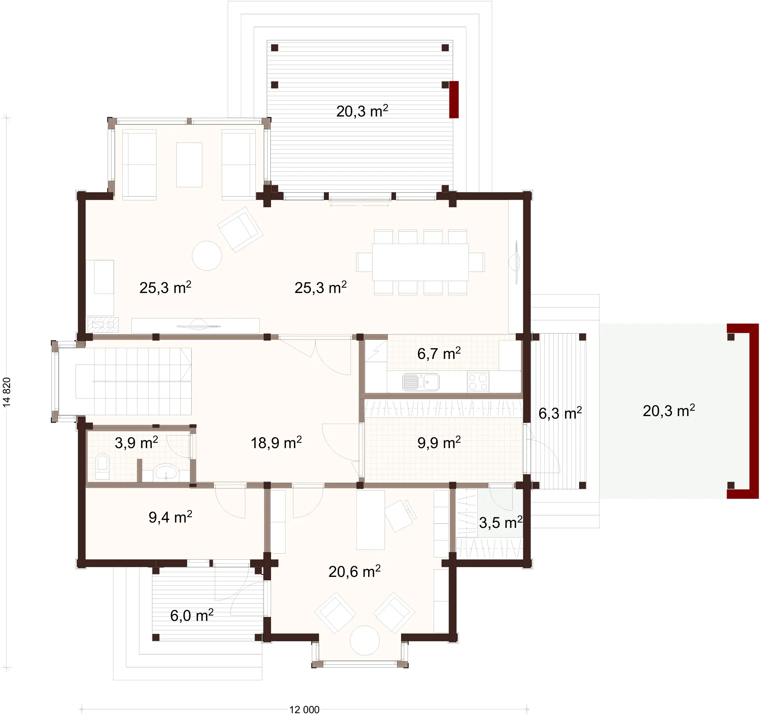 Linssi 290 1A floor plan