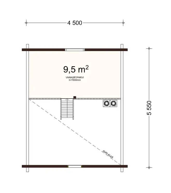 Lintukoto 25 2A floor plan