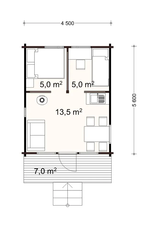 Lintukoto 25 8AE floor plan