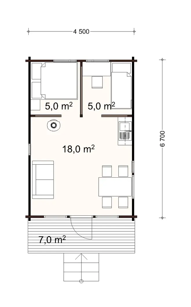 Lintukoto 30 8AE floor plan