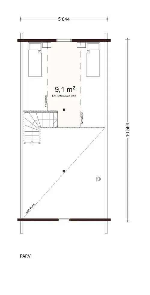 Lintukoto 63 1A floor plan