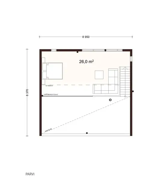 Louhi 104 1A floor plan