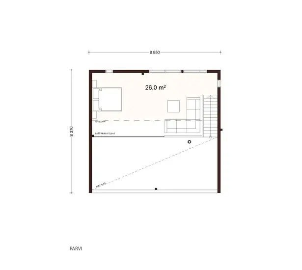 Louhi 128 1A floor plan