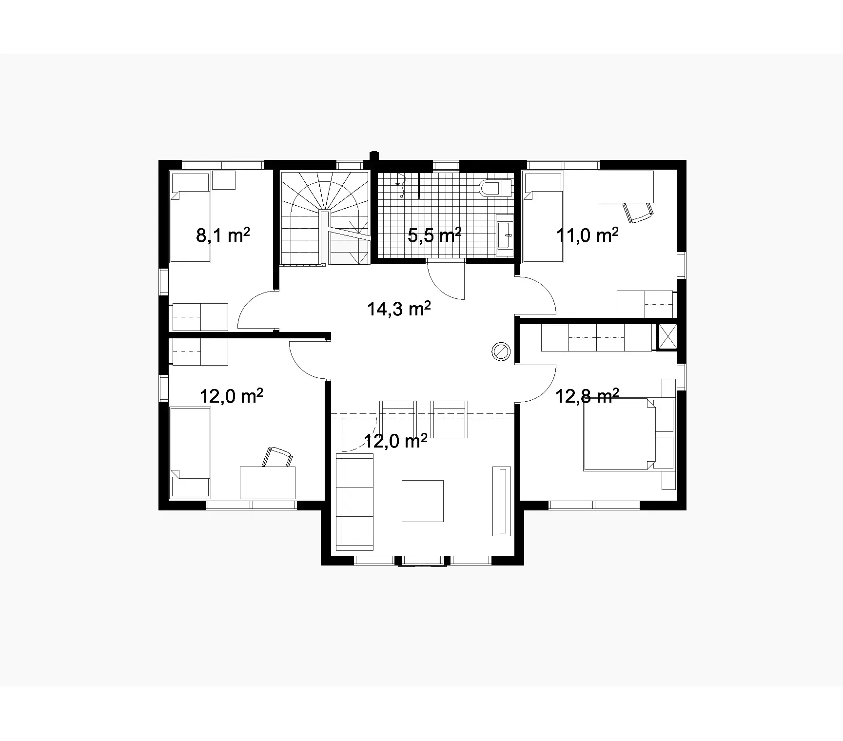 Louna 180 1A floor plan