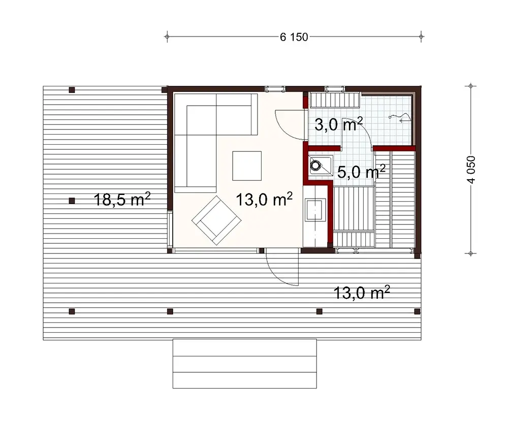 Lux 25 1A floor plan