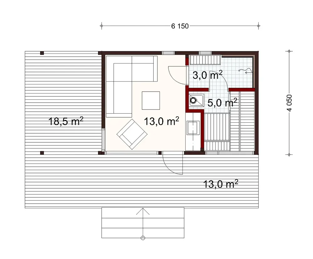 Lux 25 2A floor plan