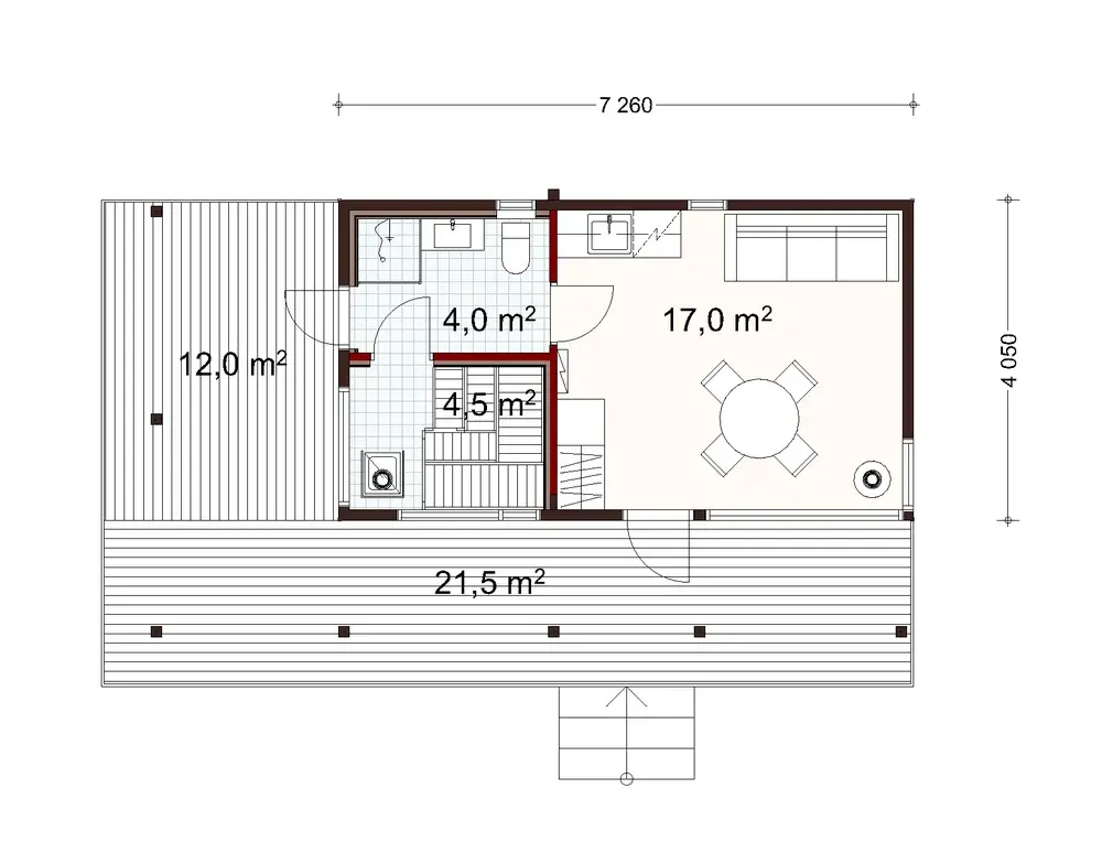 Lux 29 1A floor plan