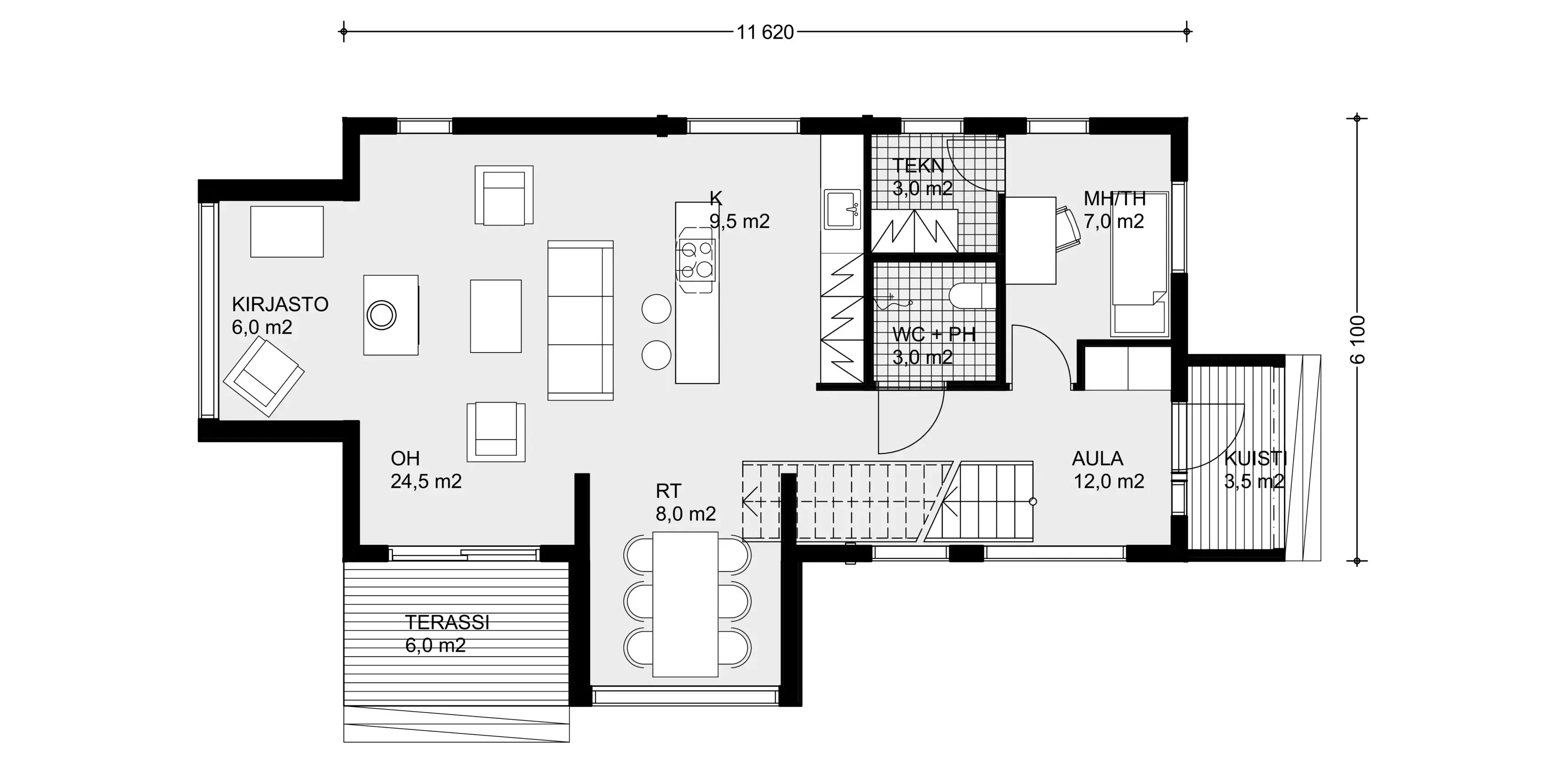 Markki 140 3A floor plan