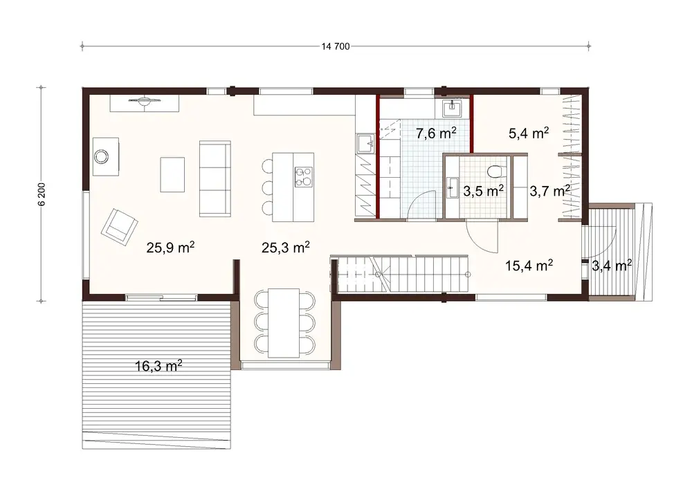 Markki 185 1A floor plan