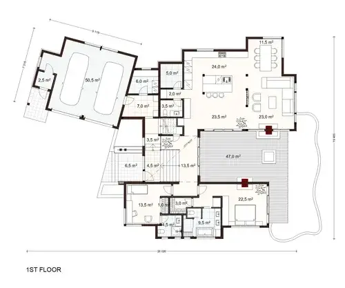 Nummi 373 1A floor plan