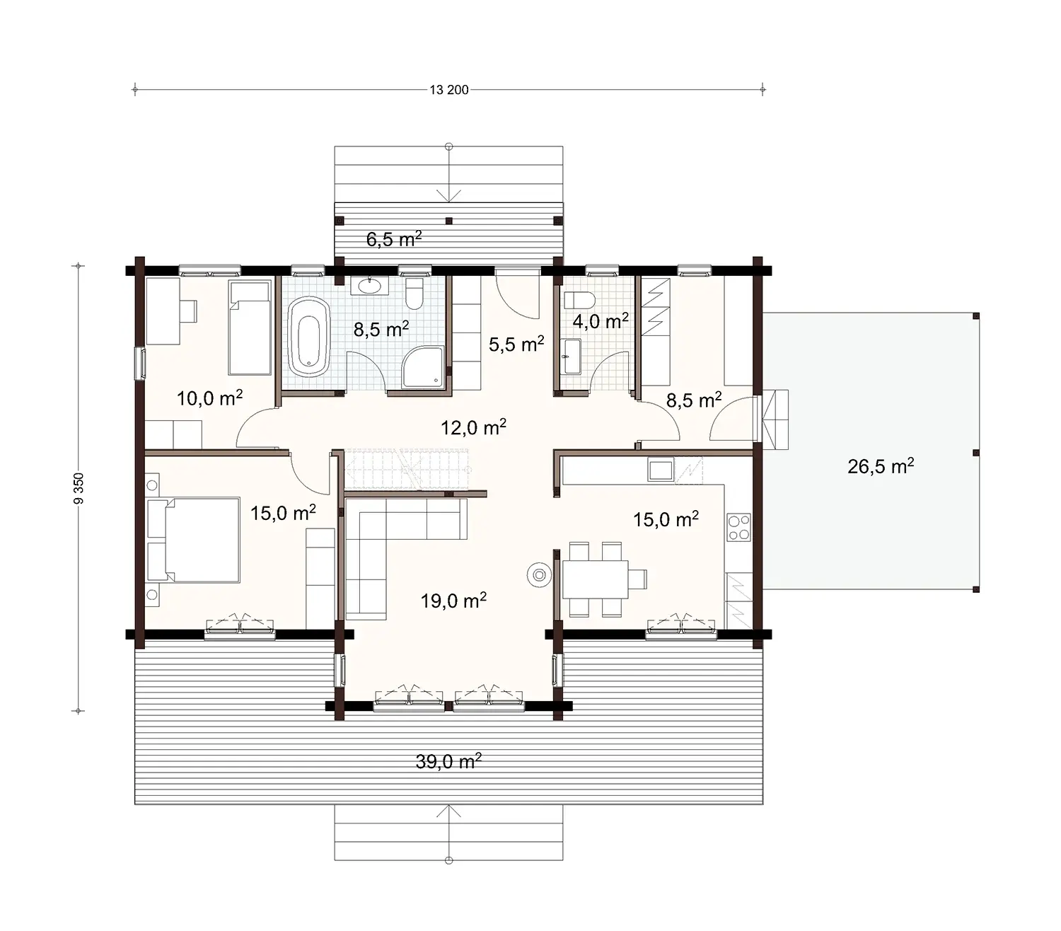 Pilvi 111 1A floor plan