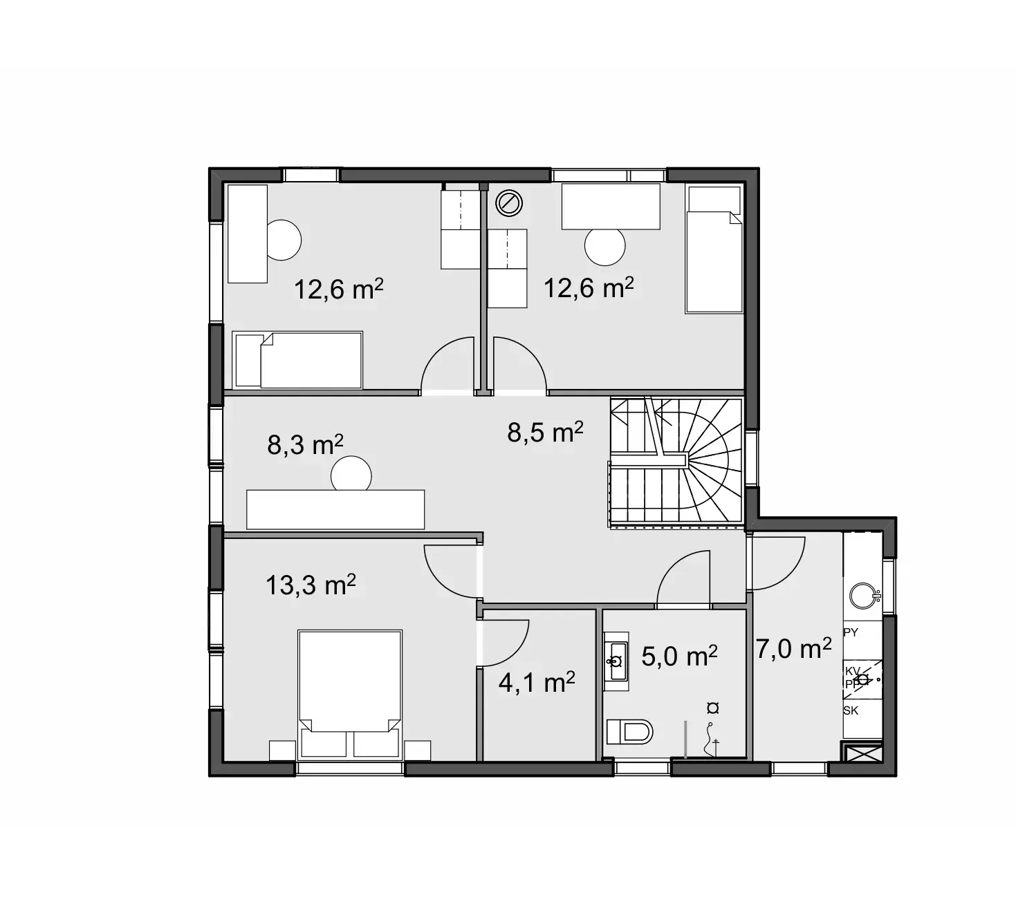 Pino 170 1A floor plan