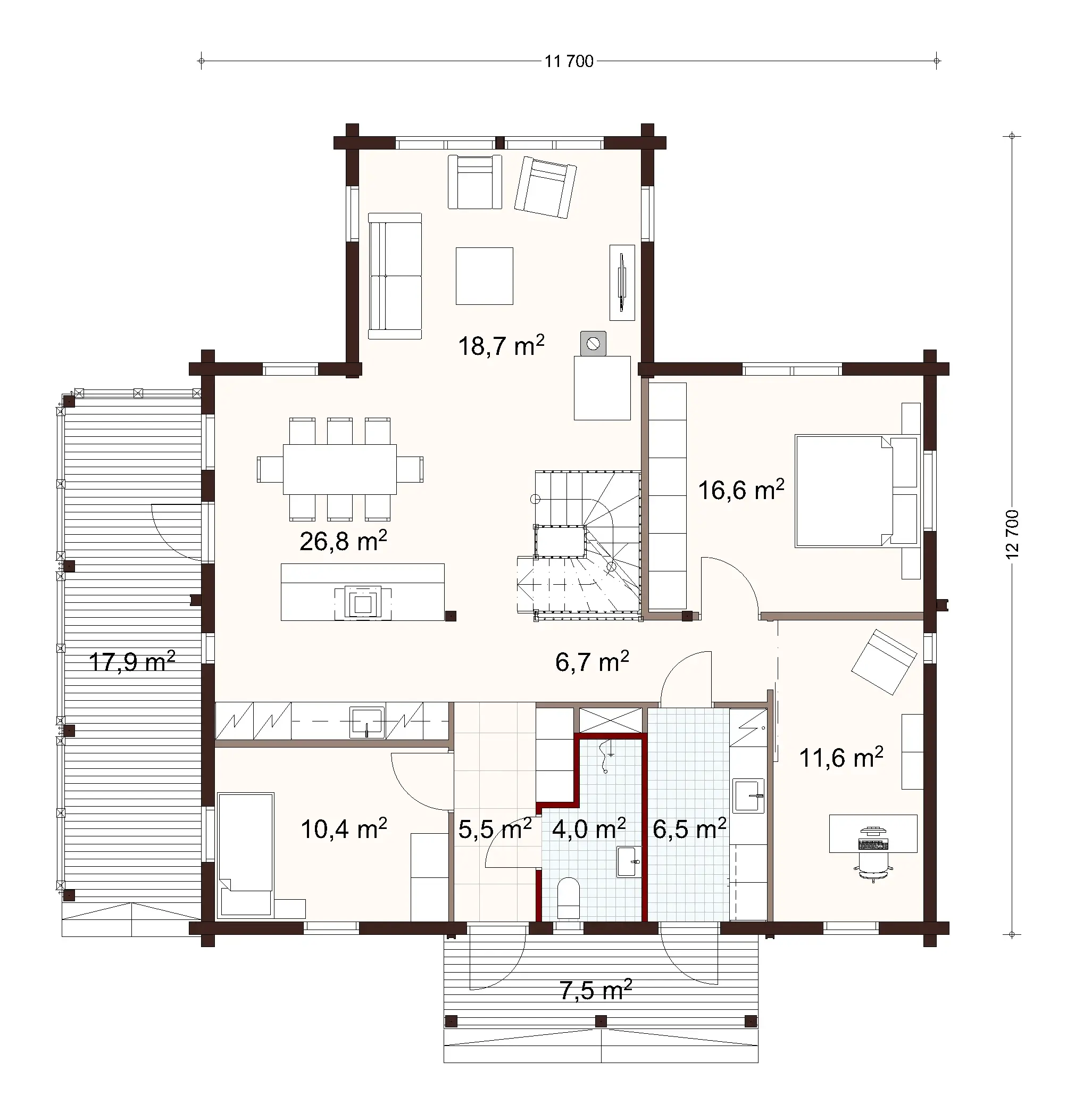 Pouta 236 1A floor plan