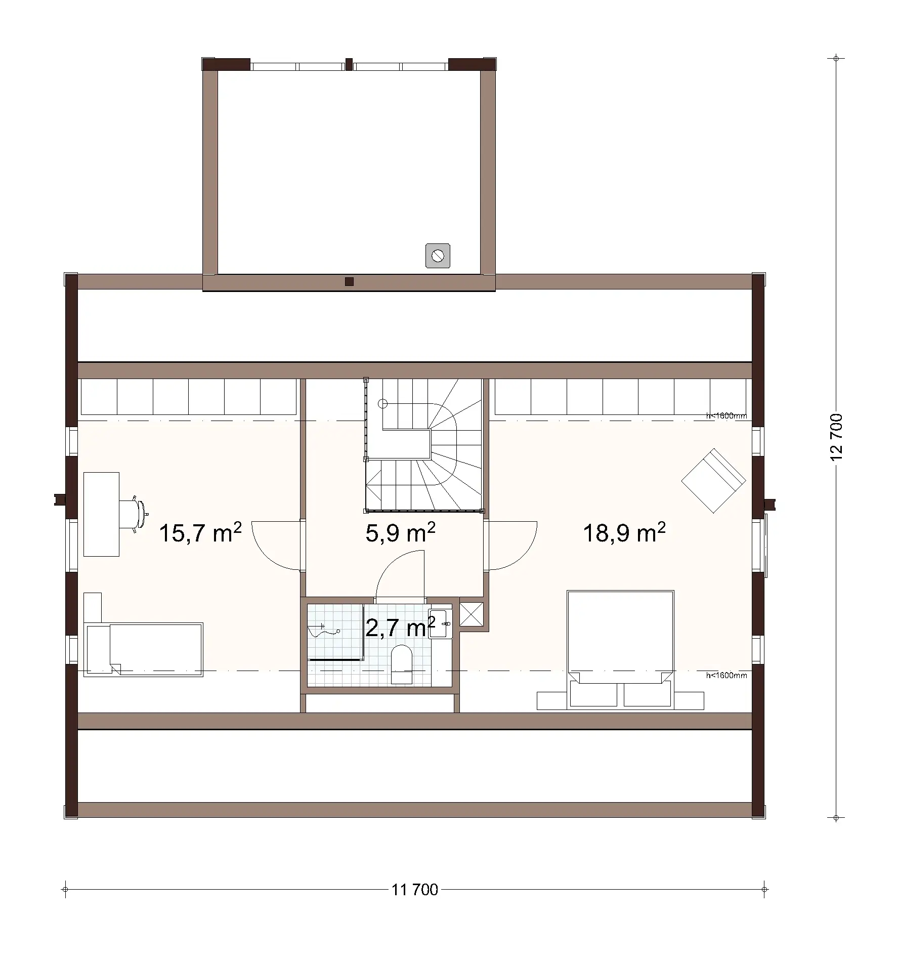 Pouta 236 1A floor plan