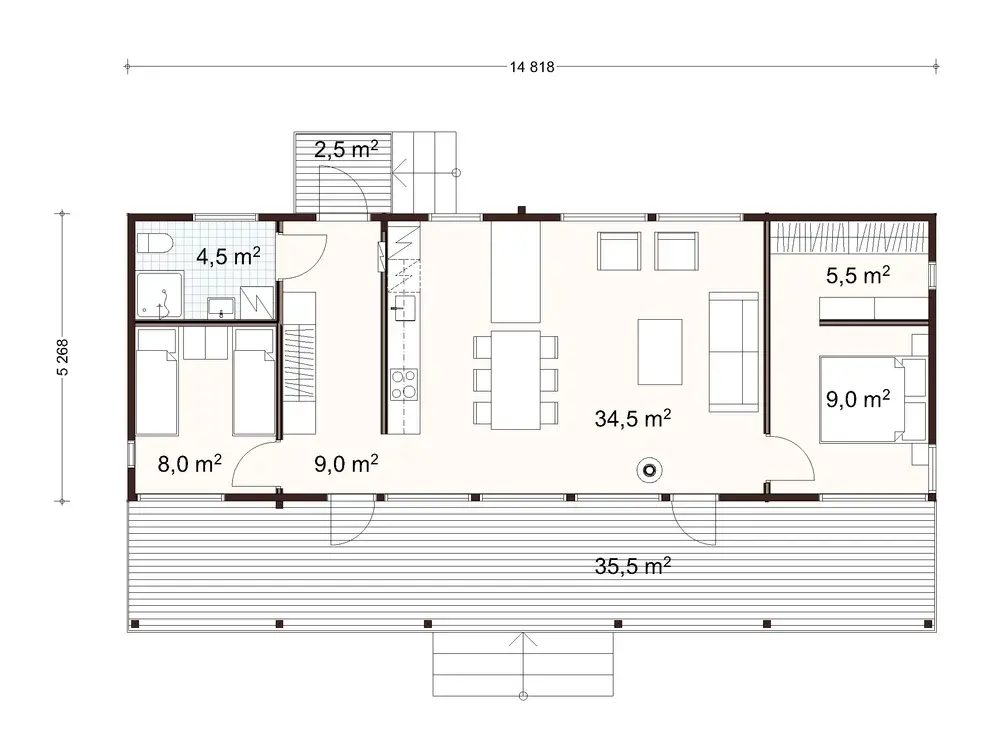 Rock 78 1A floor plan