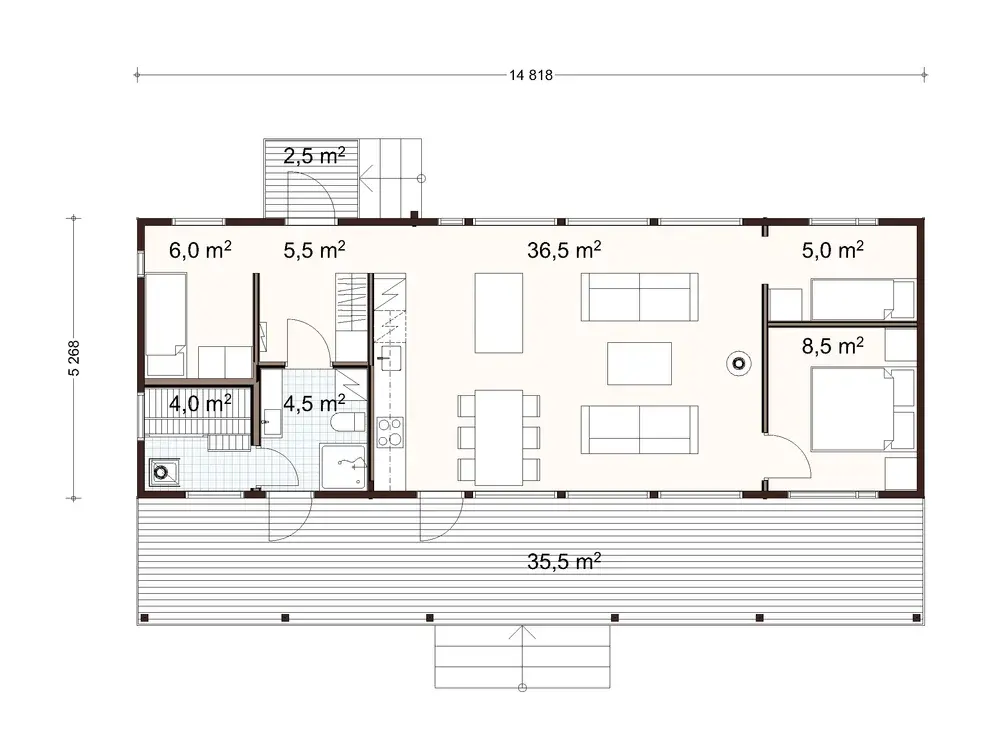 Rock 78 2A floor plan