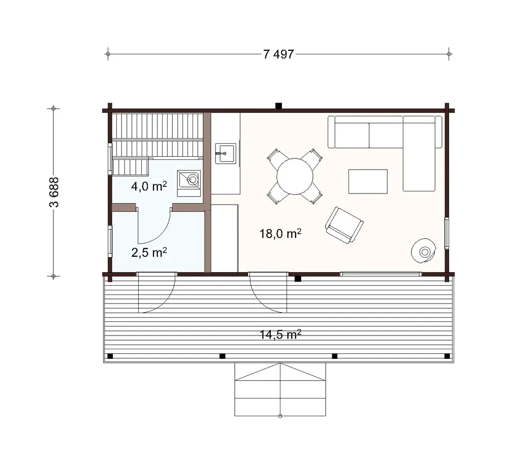 Rock 28 1A floor plan