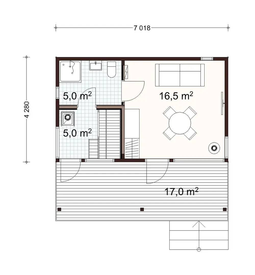Rock 30 1A floor plan