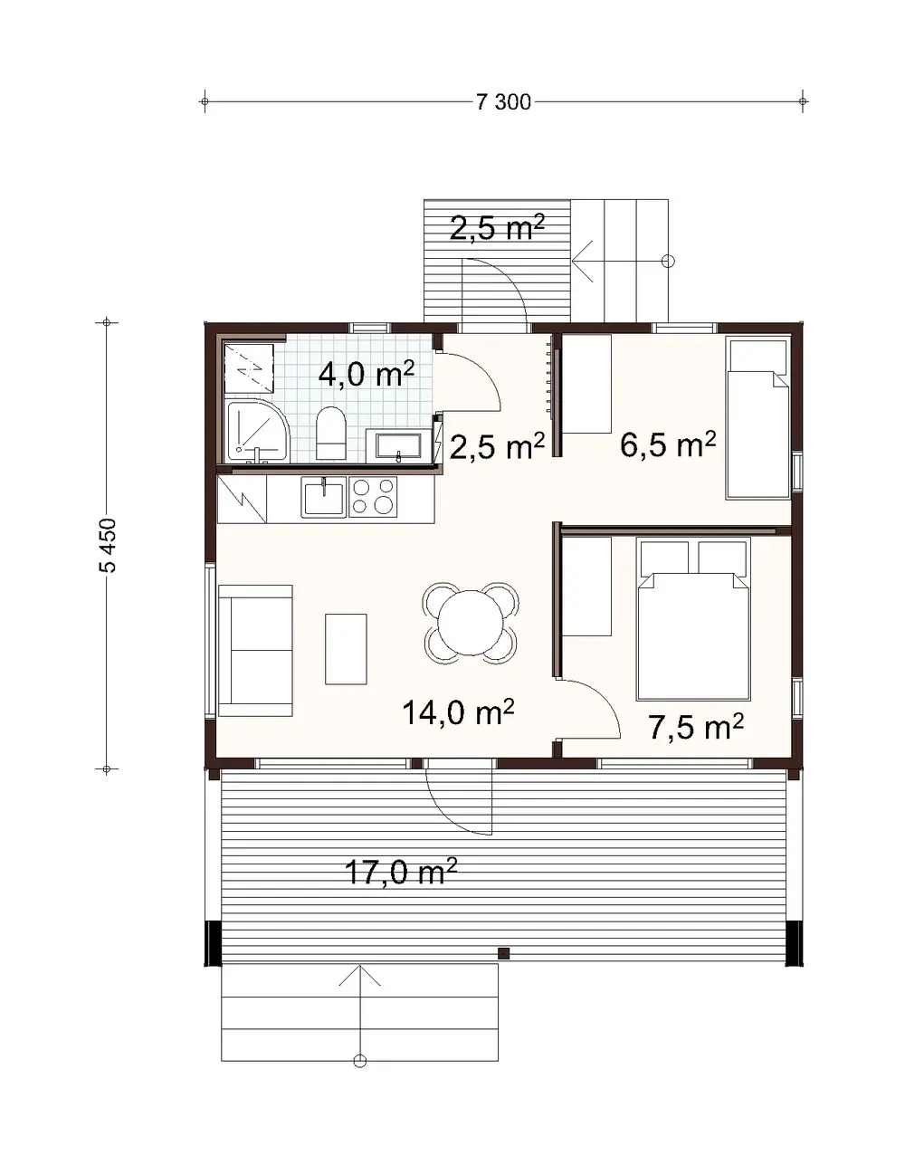 Sand 40 1A floor plan