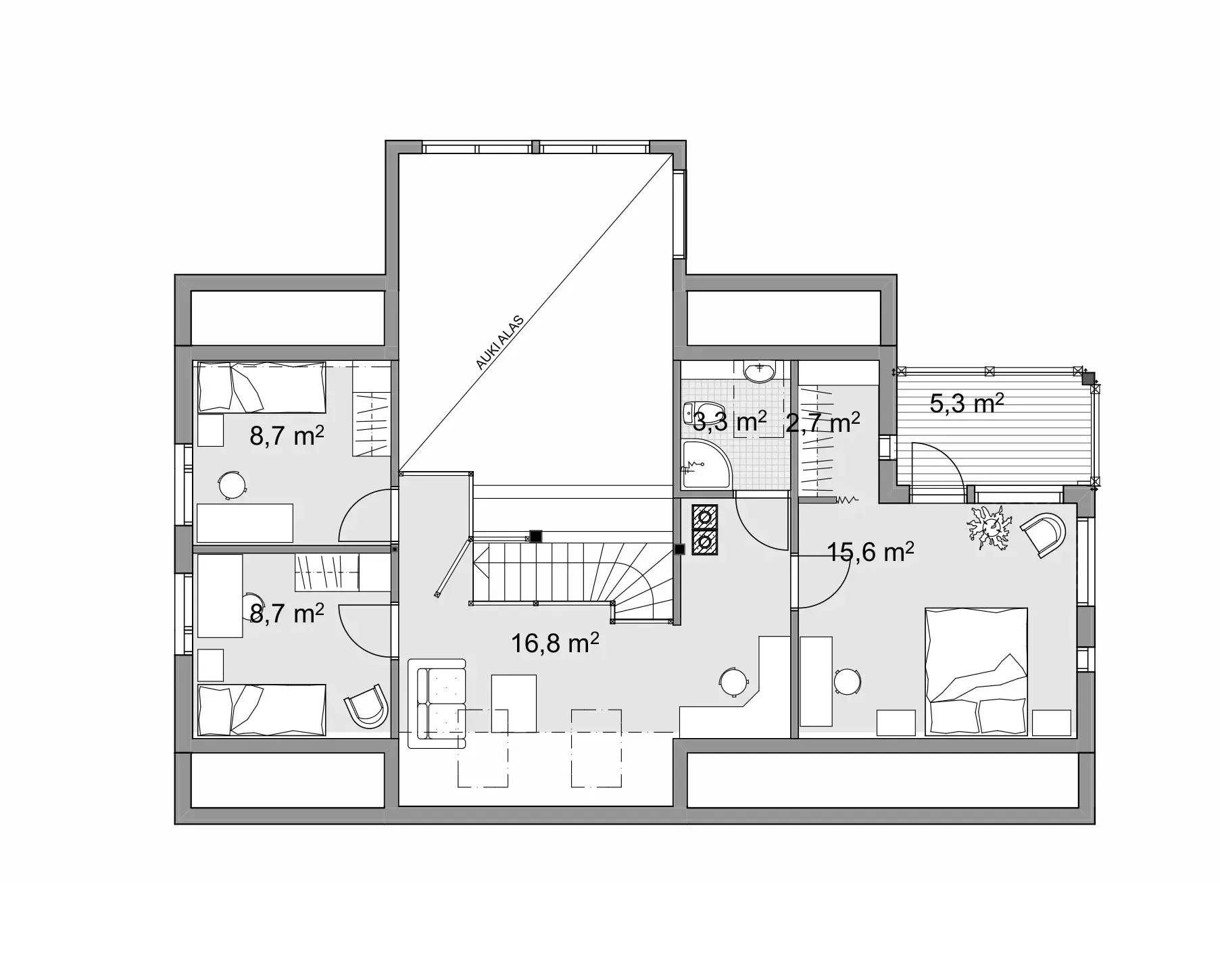 Serenata 190 1A floor plan